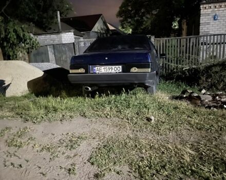 Синий ВАЗ 21099, объемом двигателя 1.5 л и пробегом 405 тыс. км за 1650 $, фото 1 на Automoto.ua