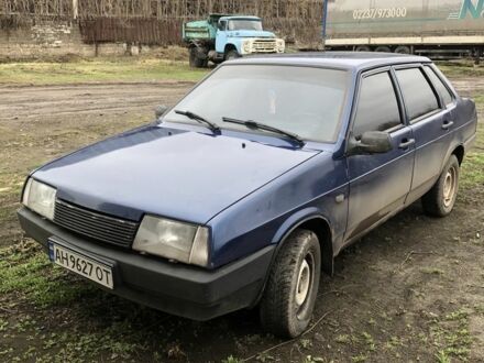 Синій ВАЗ 21099, об'ємом двигуна 1.5 л та пробігом 3 тис. км за 1196 $, фото 1 на Automoto.ua