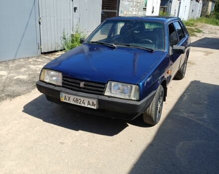 Синий ВАЗ 21099, объемом двигателя 1.5 л и пробегом 180 тыс. км за 904 $, фото 1 на Automoto.ua