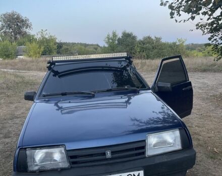 Синий ВАЗ 21099, объемом двигателя 1.5 л и пробегом 120 тыс. км за 1796 $, фото 1 на Automoto.ua