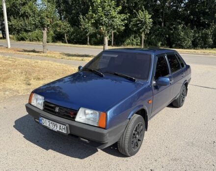 Синий ВАЗ 21099, объемом двигателя 0 л и пробегом 200 тыс. км за 1550 $, фото 1 на Automoto.ua