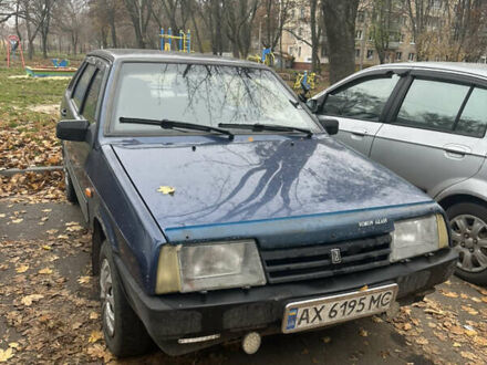 Синий ВАЗ 21099, объемом двигателя 1.5 л и пробегом 222 тыс. км за 1600 $, фото 1 на Automoto.ua