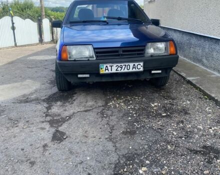 Синий ВАЗ 21099, объемом двигателя 1.5 л и пробегом 149 тыс. км за 850 $, фото 1 на Automoto.ua