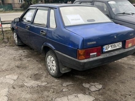 Синій ВАЗ 21099, об'ємом двигуна 1.5 л та пробігом 250 тис. км за 1600 $, фото 1 на Automoto.ua