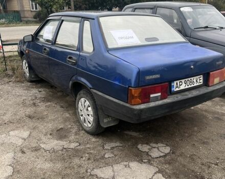 Синий ВАЗ 21099, объемом двигателя 1.5 л и пробегом 250 тыс. км за 1600 $, фото 1 на Automoto.ua