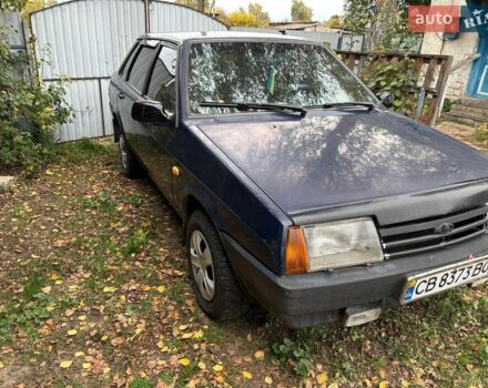 Синій ВАЗ 21099, об'ємом двигуна 1.5 л та пробігом 287 тис. км за 1000 $, фото 1 на Automoto.ua