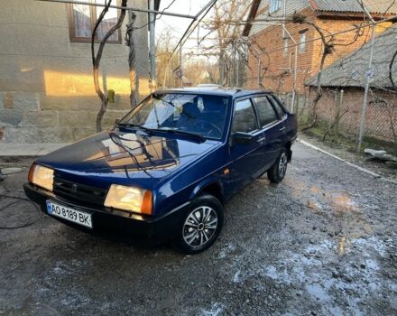 Синій ВАЗ 21099, об'ємом двигуна 1.5 л та пробігом 120 тис. км за 1100 $, фото 1 на Automoto.ua