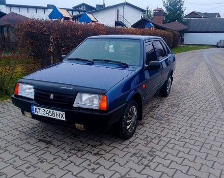 Синій ВАЗ 21099, об'ємом двигуна 1.5 л та пробігом 128 тис. км за 1300 $, фото 1 на Automoto.ua