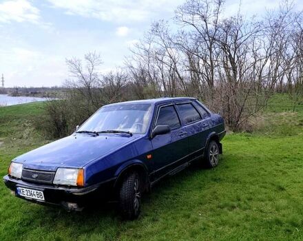 Синій ВАЗ 21099, об'ємом двигуна 1.5 л та пробігом 205 тис. км за 2500 $, фото 1 на Automoto.ua