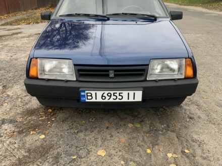 Синий ВАЗ 21099, объемом двигателя 1.5 л и пробегом 150 тыс. км за 2400 $, фото 1 на Automoto.ua