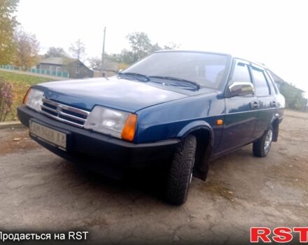 Синий ВАЗ 21099, объемом двигателя 1.6 л и пробегом 116 тыс. км за 1900 $, фото 1 на Automoto.ua
