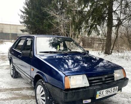 Синій ВАЗ 21099, об'ємом двигуна 1.5 л та пробігом 200 тис. км за 1199 $, фото 1 на Automoto.ua