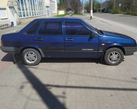 Синій ВАЗ 21099, об'ємом двигуна 1.5 л та пробігом 131 тис. км за 2200 $, фото 1 на Automoto.ua