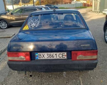 Синий ВАЗ 21099, объемом двигателя 1.5 л и пробегом 30 тыс. км за 1500 $, фото 1 на Automoto.ua