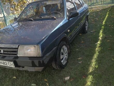 Синий ВАЗ 21099, объемом двигателя 1.5 л и пробегом 245 тыс. км за 950 $, фото 1 на Automoto.ua