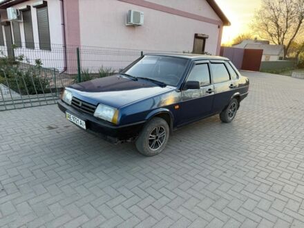 Синий ВАЗ 21099, объемом двигателя 0 л и пробегом 213 тыс. км за 1350 $, фото 1 на Automoto.ua
