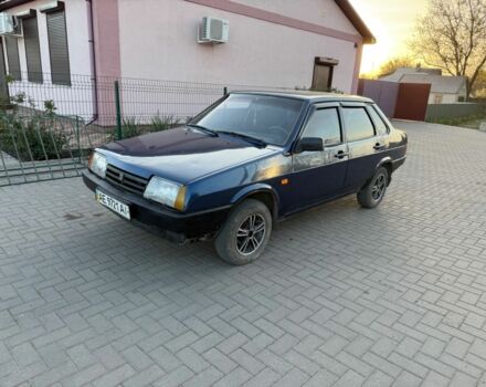 Синий ВАЗ 21099, объемом двигателя 0 л и пробегом 213 тыс. км за 1350 $, фото 1 на Automoto.ua
