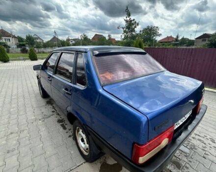 Синий ВАЗ 21099, объемом двигателя 1.5 л и пробегом 256 тыс. км за 1500 $, фото 1 на Automoto.ua