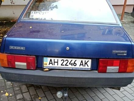 Синій ВАЗ 21099, об'ємом двигуна 1.6 л та пробігом 90 тис. км за 1300 $, фото 1 на Automoto.ua