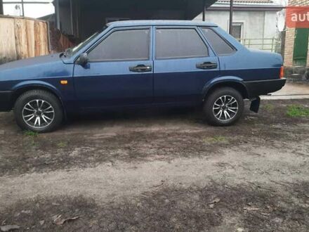 Синій ВАЗ 21099, об'ємом двигуна 1.6 л та пробігом 115 тис. км за 2500 $, фото 1 на Automoto.ua