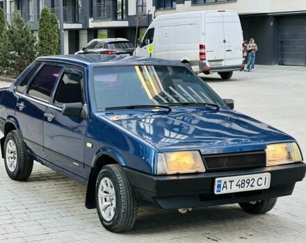 Синий ВАЗ 21099, объемом двигателя 1.5 л и пробегом 170 тыс. км за 1650 $, фото 1 на Automoto.ua