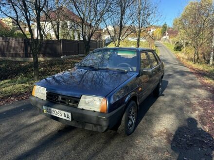 Синій ВАЗ 21099, об'ємом двигуна 1.6 л та пробігом 228 тис. км за 1150 $, фото 1 на Automoto.ua