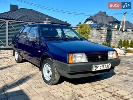 Синий ВАЗ 21099, объемом двигателя 1.5 л и пробегом 131 тыс. км за 2150 $, фото 1 на Automoto.ua
