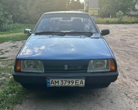 Синій ВАЗ 21099, об'ємом двигуна 1.5 л та пробігом 250 тис. км за 1100 $, фото 1 на Automoto.ua