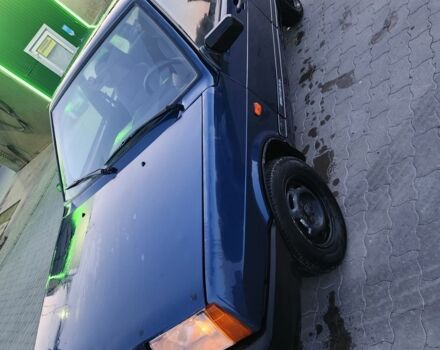 Синий ВАЗ 21099, объемом двигателя 1.5 л и пробегом 100 тыс. км за 800 $, фото 1 на Automoto.ua