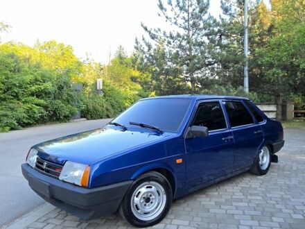 Синий ВАЗ 21099, объемом двигателя 1.6 л и пробегом 155 тыс. км за 3100 $, фото 1 на Automoto.ua