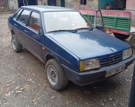 Синій ВАЗ 21099, об'ємом двигуна 1.5 л та пробігом 1000 тис. км за 334 $, фото 1 на Automoto.ua