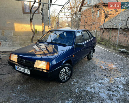 Синій ВАЗ 21099, об'ємом двигуна 1.5 л та пробігом 120 тис. км за 1100 $, фото 1 на Automoto.ua