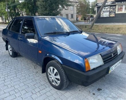 Синій ВАЗ 21099, об'ємом двигуна 1.5 л та пробігом 175 тис. км за 1401 $, фото 1 на Automoto.ua