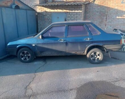 Синій ВАЗ 21099, об'ємом двигуна 1.5 л та пробігом 250 тис. км за 900 $, фото 1 на Automoto.ua