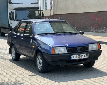 Синій ВАЗ 21099, об'ємом двигуна 0 л та пробігом 150 тис. км за 1000 $, фото 1 на Automoto.ua