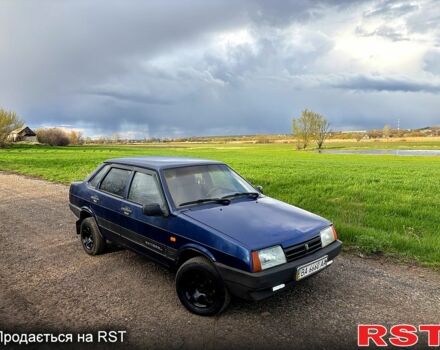Синий ВАЗ 21099, объемом двигателя 1.5 л и пробегом 200 тыс. км за 1399 $, фото 1 на Automoto.ua