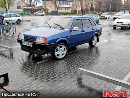 Синий ВАЗ 21099, объемом двигателя 1.5 л и пробегом 243 тыс. км за 2400 $, фото 1 на Automoto.ua