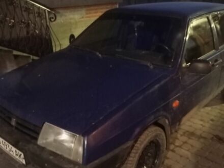 Синій ВАЗ 21099, об'ємом двигуна 1.5 л та пробігом 180 тис. км за 833 $, фото 1 на Automoto.ua