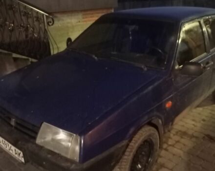 Синий ВАЗ 21099, объемом двигателя 1.5 л и пробегом 180 тыс. км за 833 $, фото 1 на Automoto.ua