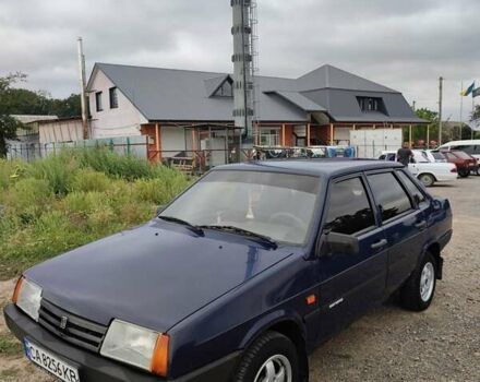 Синій ВАЗ 21099, об'ємом двигуна 1.5 л та пробігом 141 тис. км за 2000 $, фото 1 на Automoto.ua