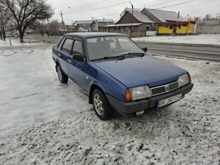 Синій ВАЗ 21099, об'ємом двигуна 1.5 л та пробігом 190 тис. км за 1900 $, фото 1 на Automoto.ua