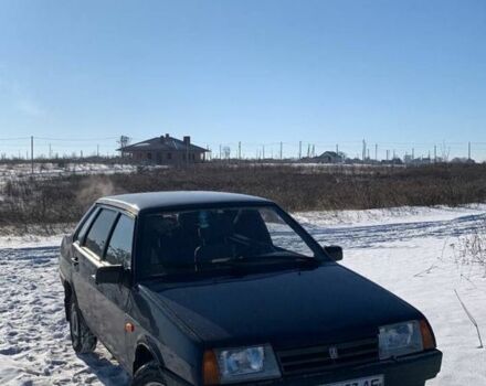 Синій ВАЗ 21099, об'ємом двигуна 1.5 л та пробігом 222 тис. км за 750 $, фото 1 на Automoto.ua