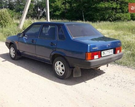 Синій ВАЗ 21099, об'ємом двигуна 1.6 л та пробігом 265 тис. км за 1450 $, фото 1 на Automoto.ua