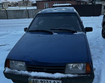 Синий ВАЗ 21099, объемом двигателя 1.5 л и пробегом 150 тыс. км за 1251 $, фото 1 на Automoto.ua