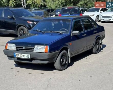 Синій ВАЗ 21099, об'ємом двигуна 1.6 л та пробігом 250 тис. км за 900 $, фото 1 на Automoto.ua