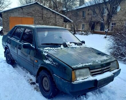Синий ВАЗ 21099, объемом двигателя 1.6 л и пробегом 186 тыс. км за 780 $, фото 1 на Automoto.ua