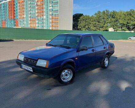 Синій ВАЗ 21099, об'ємом двигуна 1.5 л та пробігом 230 тис. км за 900 $, фото 1 на Automoto.ua