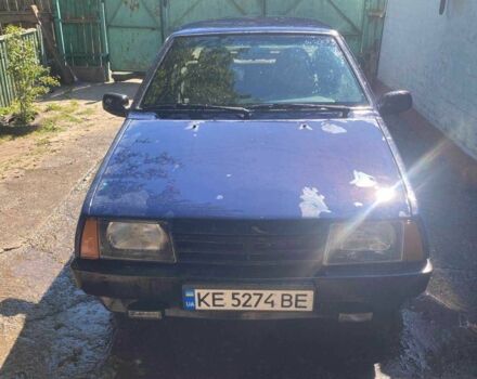 Синий ВАЗ 21099, объемом двигателя 1.5 л и пробегом 15 тыс. км за 1193 $, фото 1 на Automoto.ua