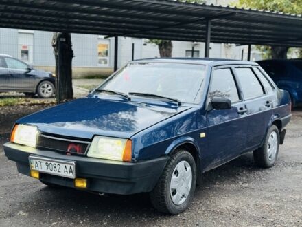 Синий ВАЗ 21099, объемом двигателя 1.5 л и пробегом 1 тыс. км за 1200 $, фото 1 на Automoto.ua