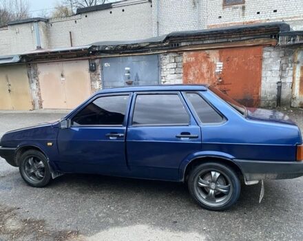 Синий ВАЗ 21099, объемом двигателя 1.5 л и пробегом 115 тыс. км за 900 $, фото 1 на Automoto.ua